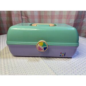 Large Purple & Green Caboodle Case